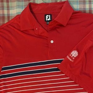 FootJoy polo from Vicksburg Country Club logo